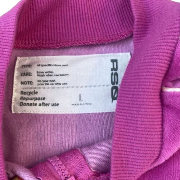 RSQ Pink Magenta Track Jacket - Picture 3 of 4